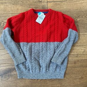Sweater size Boy 9-10, 80% wool, warm and light